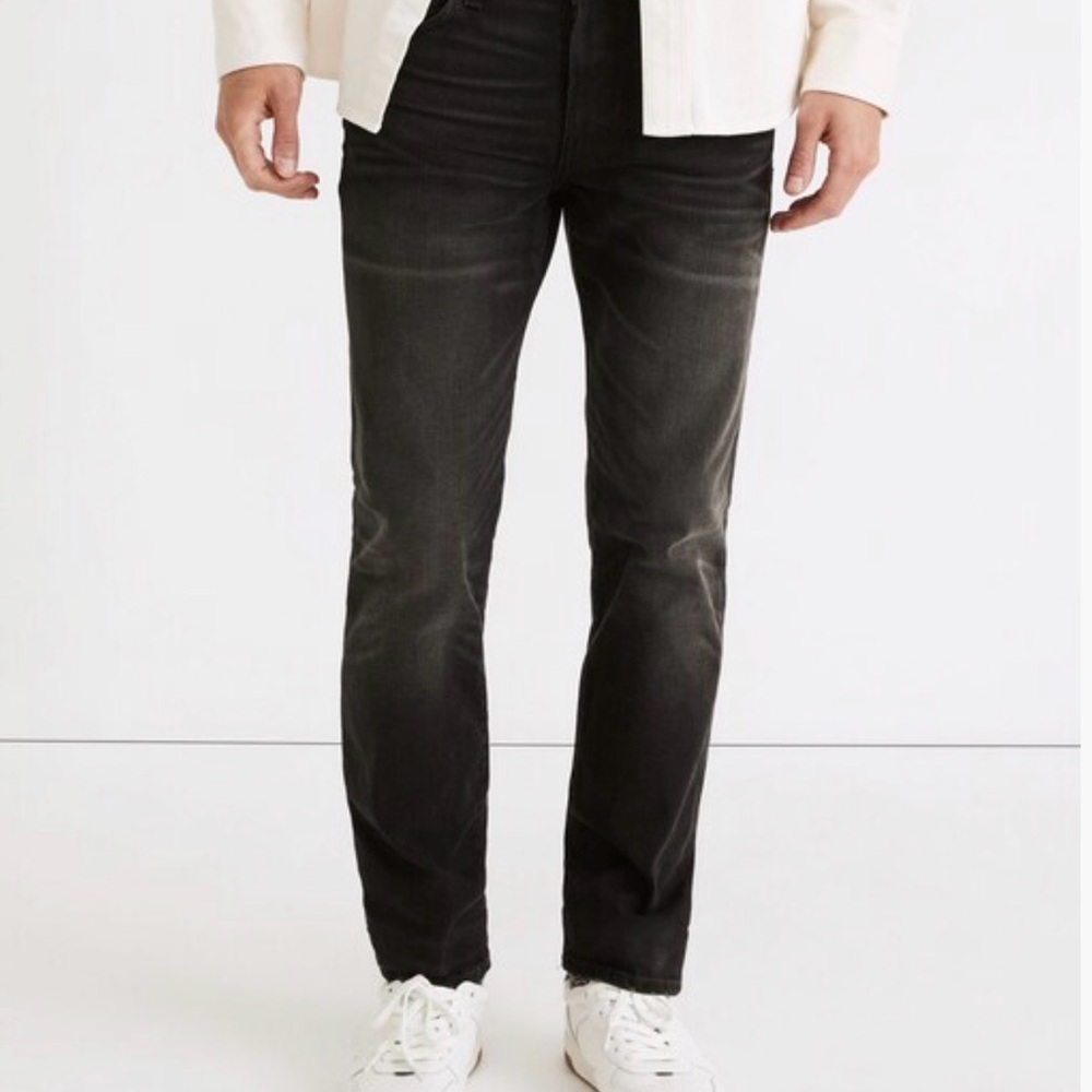 Madewell Men's Charcoal Jeans (EVERTON WASH) 32x32